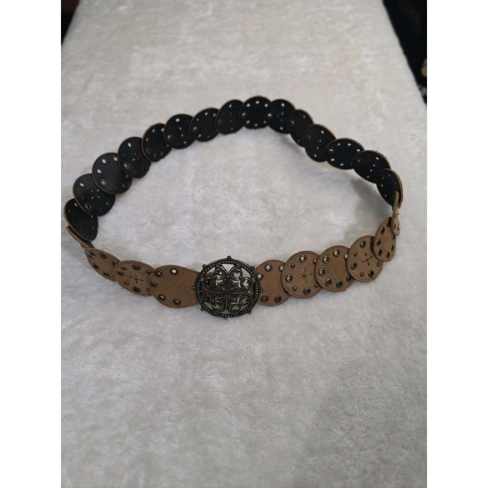 Adjustable Boho Womens Leather Belt
